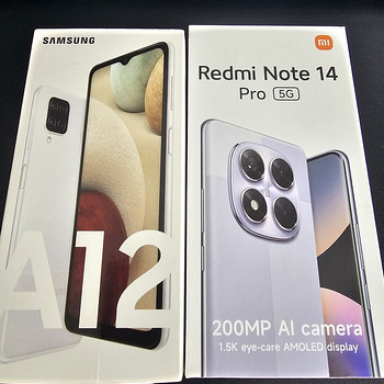 Xiaomi Redmi Note 14 Pro 5G 8/256Gb + Samsung A12