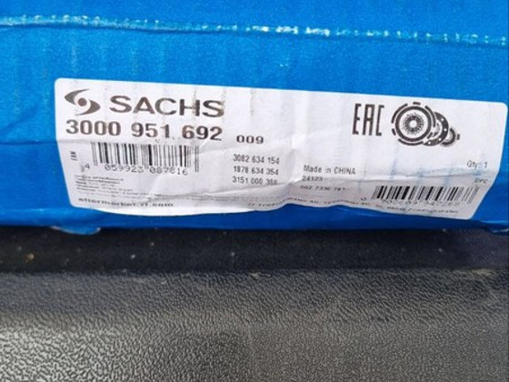Sachs Комплект сцепления новый