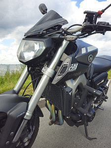 Продам Yamaha MT09 12.2015 года в хорошем состоянии. (1 фото из 9)