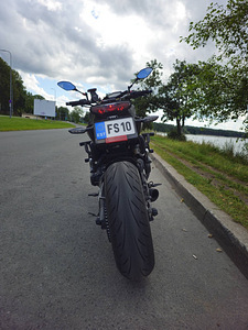 Продам Yamaha MT09 12.2015 года в хорошем состоянии. (3 фото из 9)