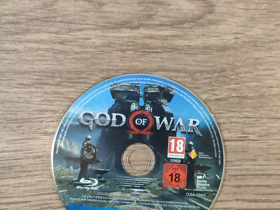 Продам игры horizon zero dawn и god of war без коробки