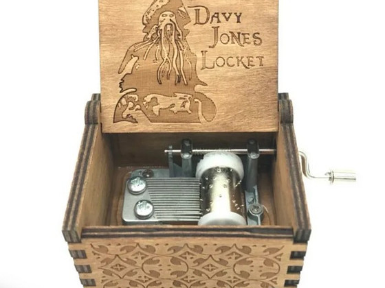 Muusikakast Davy Jones Pirates of the Caribbean