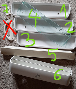 Snaige RF külmiku detailid (2 foto / 4)