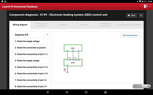 Professionaalne veoautode diagnostika Launch Euro Link HD (10 foto / 10)