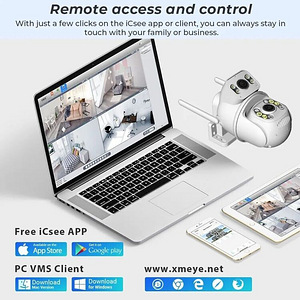 КАМЕРА НАБЛЮДЕНИЯ 10MP 4K PTZ Wifi Камера+64GB карта (6 фото из 10)