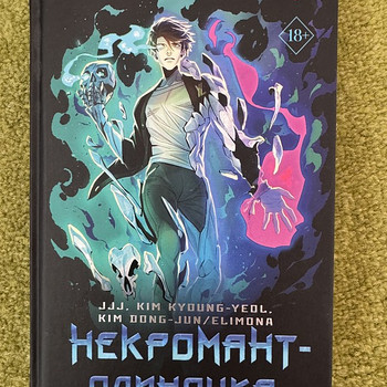 Манхва. Книга. Некромант-одиночка.