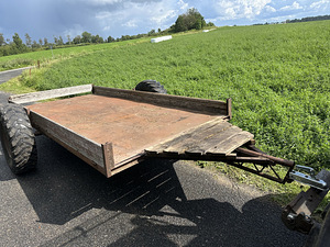 Haagis, käru, treiler, platvorm, lavett 4x2m (3 foto / 9)