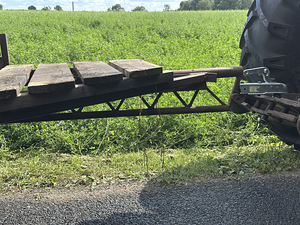 Haagis, käru, treiler, platvorm, lavett 4x2m (6 foto / 9)