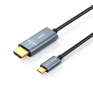 Acasis USB-C to HDMI 4K@60Hz Aluminum Shell Braided Cable (1 foto / 8)