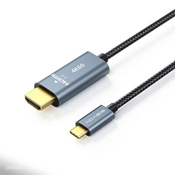 Acasis USB-C to HDMI 4K@60Hz Aluminum Shell Braided Cable