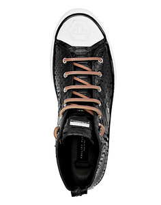 PHILIPP PLEIN PYTHON HI-TOP SNEAKERS LUXURY MEGASTAR (3 foto / 5)