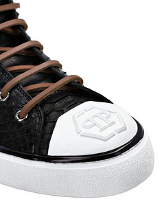 PHILIPP PLEIN PYTHON HI-TOP SNEAKERS LUXURY MEGASTAR (5 foto / 5)