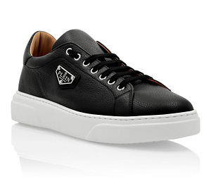 PHILIPP PLEIN LEATHER LO-TOP SNEAKERS ICONIC PLEIN (1 foto / 1)