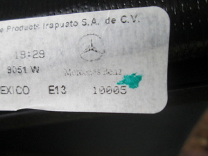 Merzedes benz ML 2012 - 2015 pagasi ruloo (7 foto / 7)