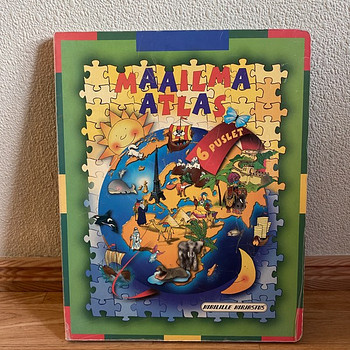 Атлас мира. 6 пазлов. Robert Olszewski