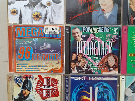 Michael Jackson, dr. Alban, Metallica, Bee Gees, 90- ndad