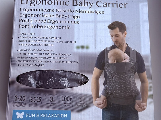 Smiki KeepMeClose Ergonomic Baby Carrier , Gray