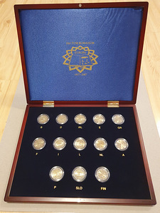 2007 Римский договор 13 X 2 евро UNC (2 фото из 5)