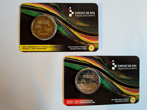 Belgia 2 euro, 2025, Circuit de Spa-Francorchamps (1 foto / 2)