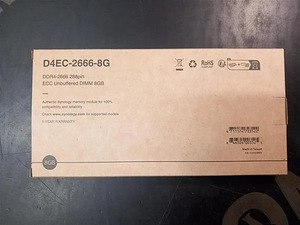 (RAM) Synology D4EC-2666-8G, DDR4, 8 GB, 2666 MHz (2 foto / 2)