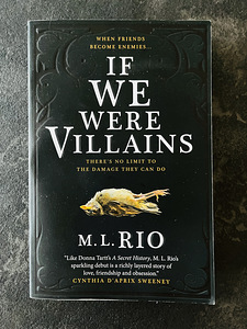 Raamat If we were villains - M.L.Rio (1 foto / 3)