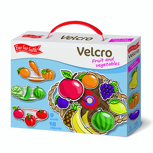 Velcro игра на липучке «Фрукты и овощи» (1 фото из 5)