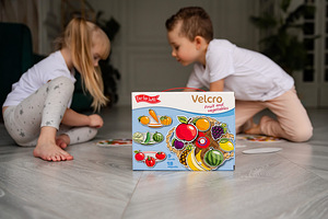 Velcro игра на липучке «Фрукты и овощи» (5 фото из 5)