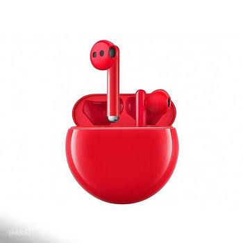 Беспроводные наушники Huawei FreeBuds 3, красный