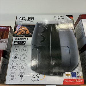 UUS! Kuumaõhufritüür Adler 2.5L (1 фото из 6)