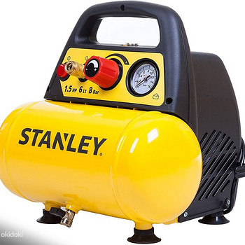 UUS! Kompressor Stanley DN 200/8/6 6L 8Bar Õlivaba