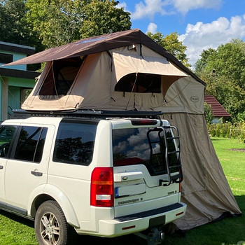 Крыша палатка Escape 4x4 140 см с большим тамбуром БЕЖЕВЫЙ