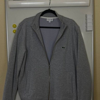 Мужская толстовка Lacoste на молнии – размер XL – Отличное состояние