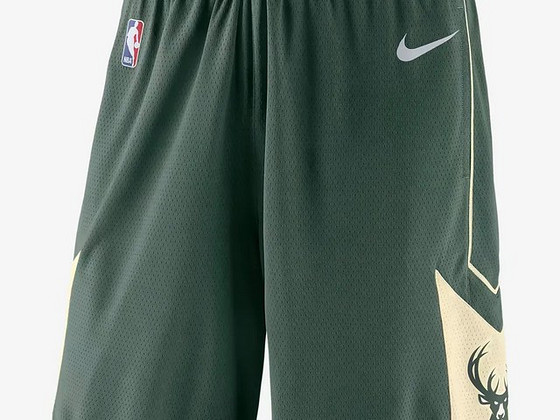 Мужские шорты Nike NBA Swingman Milwaukee Bucks Icon Edition