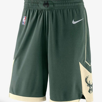 Мужские шорты Nike NBA Swingman Milwaukee Bucks Icon Edition
