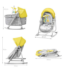 Võrevoodi-kiik Kinderkraft Unimo 5-in-1 (2 foto / 2)
