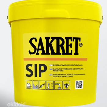 SAKRET SIP dekoratiivne silikoonkrohv