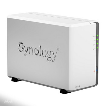 Synology DS220j NAS 2-отсечный