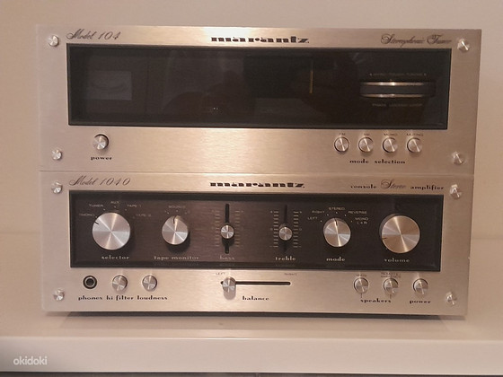 Тюнер и усилитель Marantz
