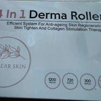 4 in 1 Derma Roller Näomasseerija näomassaažiseade