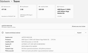 HP Pavilion Laptop 15-cw1xxx (4 foto / 8)