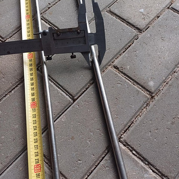 Terasvarras S355 D20 ja D25mm ja AISI316L D10 ja D12mm
