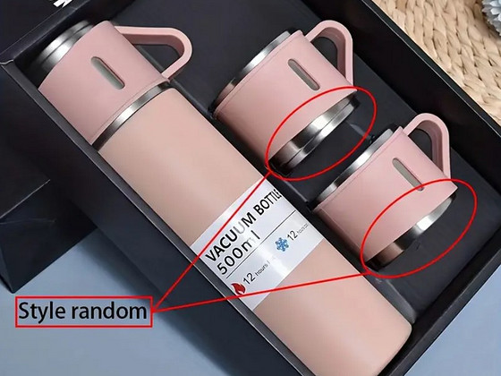 Komplekt: 500ml vaakumtermose + 2 kruusi