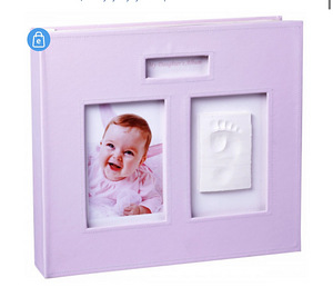 UUS! Baby memory prints roosa album (5 foto / 5)