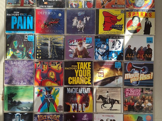 40 CD-д, выпущенных в Германии в начале 90-х