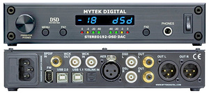 Mytek DSD-192 ЦАП. Версия предусилителя (1 фото из 3)