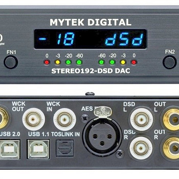 Mytek DSD-192 ЦАП. Версия предусилителя