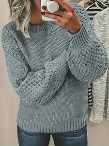 Naiste sügis-talvine igapäevane oversize kampsun 4XL (1 foto / 4)