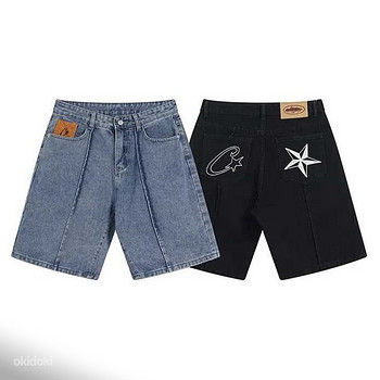 Corteiz C-Star Denim Shorts