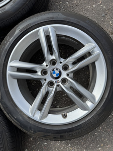 17" оригинальные диски BMW стиль 483M 5x112 + летние шины 20 (3 фото из 8)
