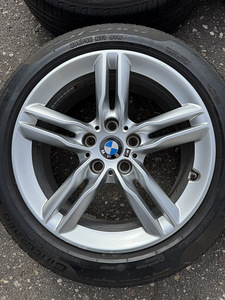 17" оригинальные диски BMW стиль 483M 5x112 + летние шины 20 (4 фото из 8)